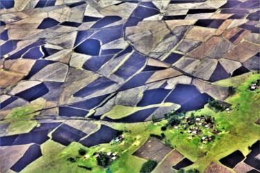 Фотография под названием "Air View. N1. Ethio…" - Boris Davidovich, Подлинное произведение искусства, Цифровая фотография