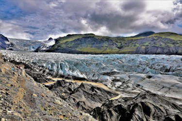 Фотография под названием "Glacier. Iceland" - Boris Davidovich, Подлинное произведение искусства