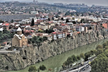 Фотография под названием "Tbilisi. N8. Georgia" - Boris Davidovich, Подлинное произведение искусства