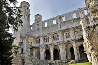 Фотография под названием "Jumieges Abbey ruin…" - Boris Davidovich, Подлинное произведение искусства