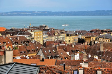 Фотография под названием "Neuchatel. #1. Swit…" - Boris Davidovich, Подлинное произведение искусства, Цифровая фотография