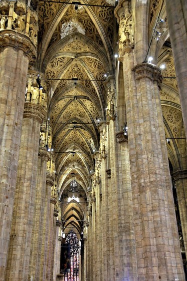 Фотография под названием "Interior. Duomo. Mi…" - Boris Davidovich, Подлинное произведение искусства, Цифровая фотография