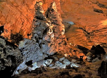 Fotografie getiteld "Cacauamilpa Grottoe…" door Boris Davidovich, Origineel Kunstwerk, Digitale fotografie