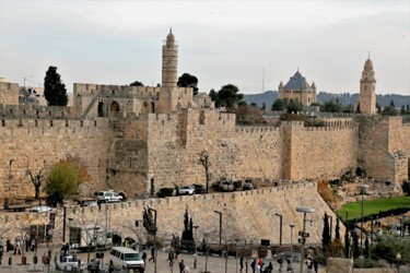 Фотография под названием "Wall. Old City. Jer…" - Boris Davidovich, Подлинное произведение искусства, Цифровая фотография