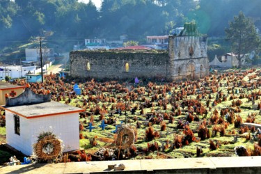 Photographie intitulée "San Juan Chamula. #…" par Boris Davidovich, Œuvre d'art originale, Photographie numérique