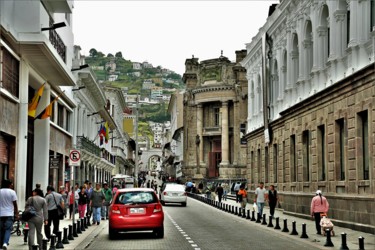 Фотография под названием "Quito. #17. Ecuador" - Boris Davidovich, Подлинное произведение искусства, Цифровая фотография