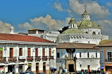Фотография под названием "Cathedral. Quito. #…" - Boris Davidovich, Подлинное произведение искусства, Цифровая фотография