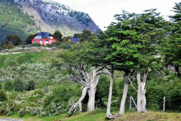 Fotografia intitolato "Ushuaia. #13. Argen…" da Boris Davidovich, Opera d'arte originale, Fotografia digitale