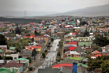 Fotografie getiteld "Punta-Arenas. #2. C…" door Boris Davidovich, Origineel Kunstwerk, Digitale fotografie