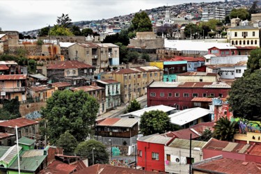 Фотография под названием "Valparaiso. #10. Ch…" - Boris Davidovich, Подлинное произведение искусства, Цифровая фотография