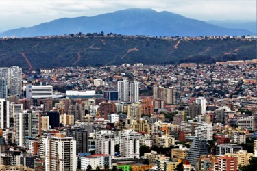 Фотография под названием "Santiago. #1. Chile" - Boris Davidovich, Подлинное произведение искусства, Цифровая фотография