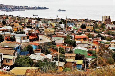 Фотография под названием "Valparaiso (Vina de…" - Boris Davidovich, Подлинное произведение искусства, Цифровая фотография