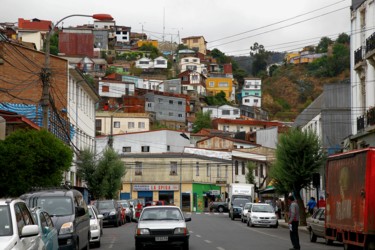 Фотография под названием "Valparaiso. #7. Chi…" - Boris Davidovich, Подлинное произведение искусства, Цифровая фотография