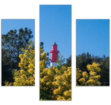 Photographie intitulée "Le phare du Cap-Fer…" par Bruno Mylar, Œuvre d'art originale, Photographie numérique Monté sur artwo…