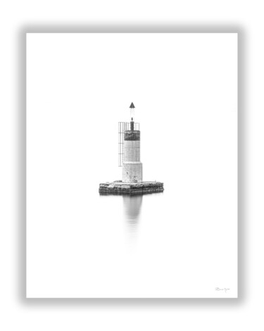 Fotografía titulada "La bougie du port." por Bruno Mylar, Obra de arte original, Fotografía digital