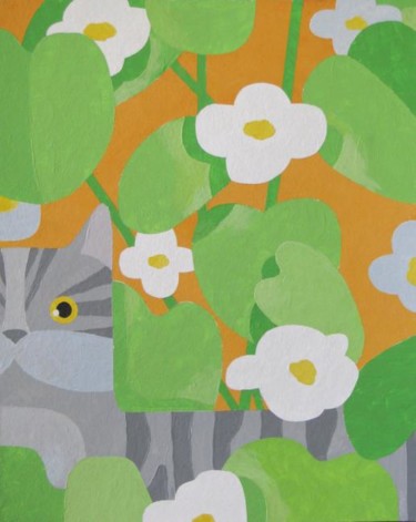 Картина под названием "cat_4.jpg" - Boa, Подлинное произведение искусства