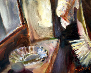 Painting titled "sj1 GLASS DISH" by Bob Dornberg, Original Artwork