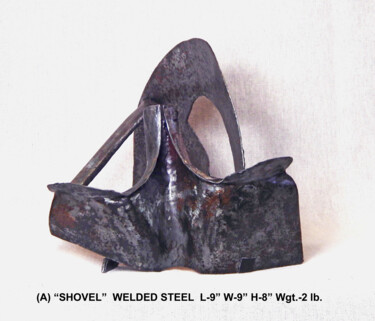 Sculpture titled "12a-shovel copyright" by Bob Dornberg, Original Artwork