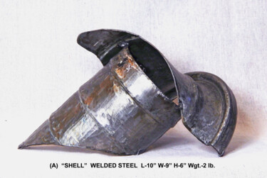 Sculpture titled "22a-shel copyright" by Bob Dornberg, Original Artwork