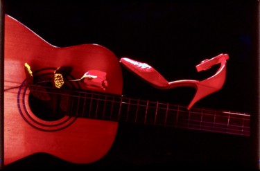 Photography titled "Flamenco Red" by Bob Gordon, Original Artwork, Non Manipulated Photography