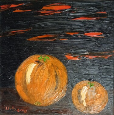 Malarstwo zatytułowany „Taronches Valensian…” autorstwa Roberto Urbano, Oryginalna praca, Olej Zamontowany na Drewniana rama…