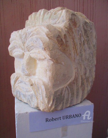 雕塑 标题为“L' Homme de Néander…” 由Roberto Urbano, 原创艺术品, 石