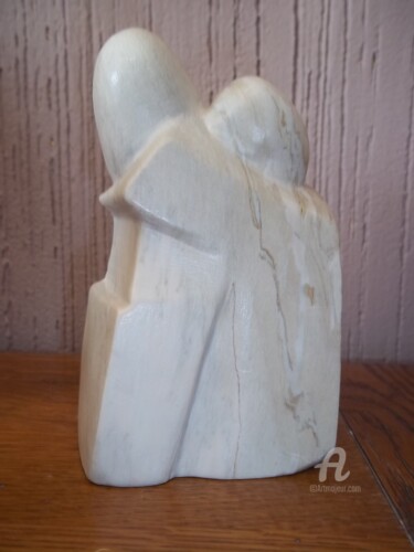 Sculpture titled "Ti amo" by Roberto Urbano, Original Artwork, Soap