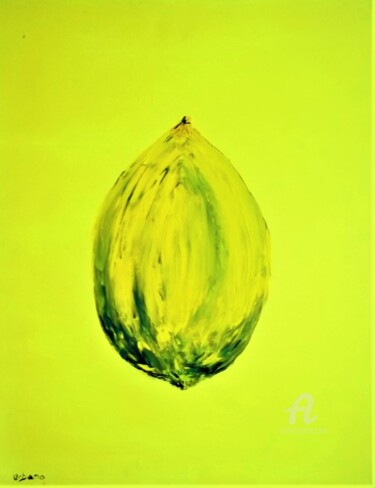Pittura intitolato "Lemon" da Roberto Urbano, Opera d'arte originale, Olio
