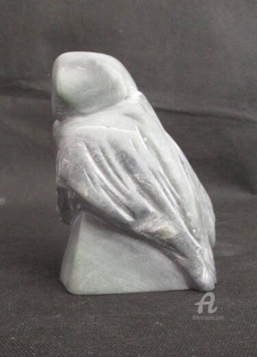 Sculpture titled "L' oiseau libre" by Roberto Urbano, Original Artwork, Soap