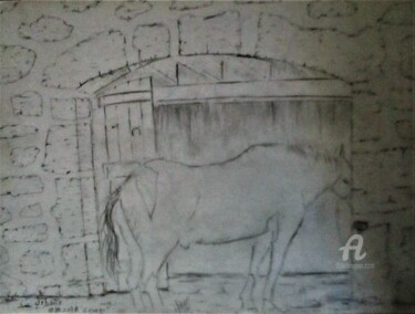 Drawing titled "Gringo" by Roberto Urbano, Original Artwork, Pencil