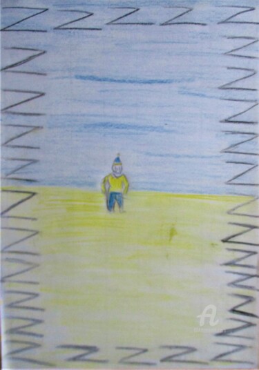 Dessin intitulée "Les envahisseurs." par Roberto Urbano, Œuvre d'art originale, Crayon