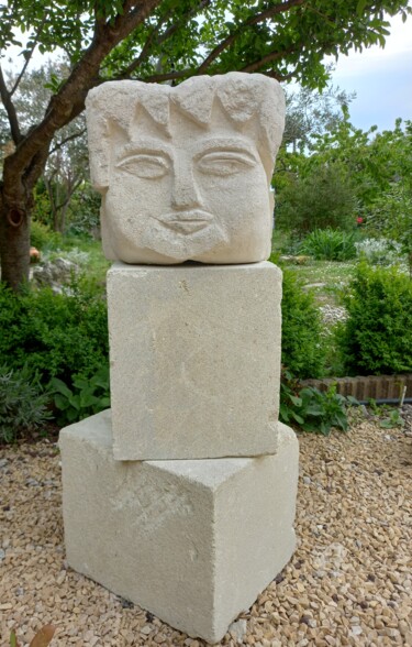 Sculpture titled "Florence" by Roberto Urbano, Original Artwork, Stone