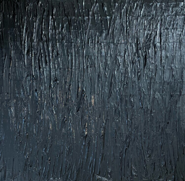 Malerei mit dem Titel "Coeur de Nuit" von Bobby.J, Original-Kunstwerk, Acryl Auf Keilrahmen aus Holz montiert