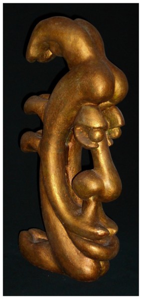 Escultura titulada "EQUIVOQUES" por Laure-Anne Bocquel, Obra de arte original, Hormigón celular