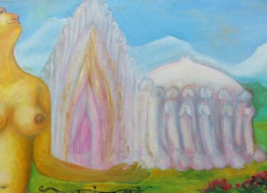 Peinture intitulée "Bildausschnitt IV a…" par Bodhi Barta, Œuvre d'art originale, Acrylique
