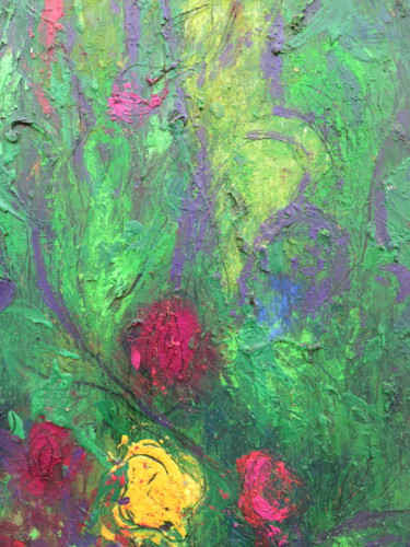 Malerei mit dem Titel "Bildausschnitt III…" von Bodhi Barta, Original-Kunstwerk, Acryl