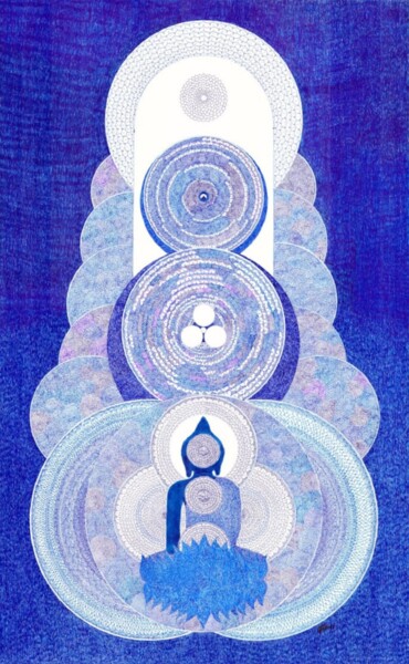 绘画 标题为“IN SEARCH OF THE EL…” 由Bodhi Selvam, 原创艺术品, 丙烯