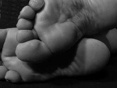Fotografia intitolato "piedi's" da Franco Biagi, Opera d'arte originale