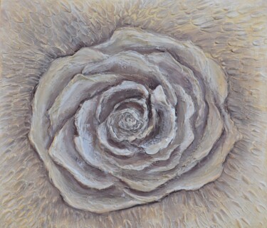 Картина под названием "The wind rose. Inte…" - Bogdalena Bah, Подлинное произведение искусства, Акрил Установлен на Деревянн…