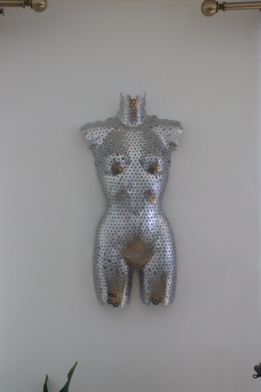 Sculpture titled "Adele" by Bogdan Gligan, Original Artwork, Metals