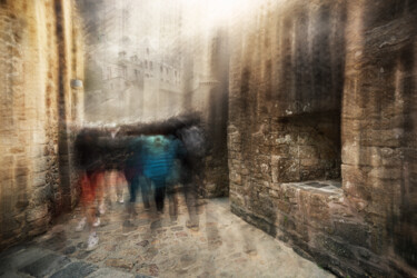 Fotografia zatytułowany „Chemin des ramparts” autorstwa Bogdan Kotewicz, Oryginalna praca, Fotografia cyfrowa Zamontowany na…