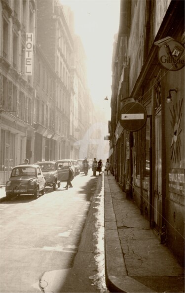 Photographie intitulée "rue de l'échaudé Pa…" par Jean Louis Boguet, Œuvre d'art originale