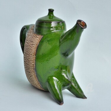 Design titled "Green teapot" by Bogusław Dobrowolski, Original Artwork, Objects