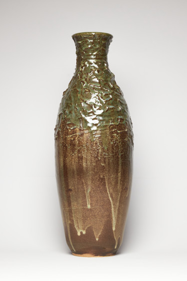 Скульптура под названием "Ceramic vase 002" - Bohdan Beley, Подлинное произведение искусства, Глина