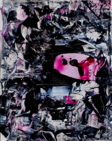 Pittura intitolato "Zerstörung" da Marianne Huizinga, Opera d'arte originale, Acrilico