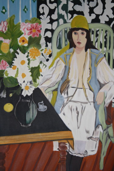 Peinture intitulée "Hommage Matisse" par Boiko Popov, Œuvre d'art originale, Huile
