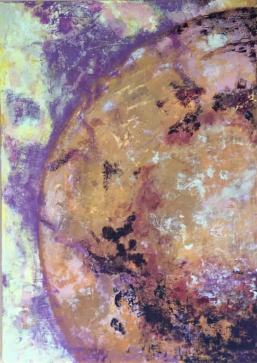 Картина под названием "Mars" - Svitlana Bozhesku, Подлинное произведение искусства, Акрил Установлен на Деревянная рама для…