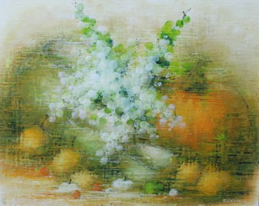 Painting titled "Autumn" by Bojkan Radovic, Original Artwork, Oil