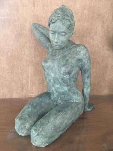 Sculpture titled "Elle" by Nicole Boldo, Original Artwork, Ceramics