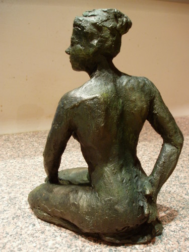 Sculpture titled "DIS-MOI OUI" by Nicole Boldo, Original Artwork, Ceramics